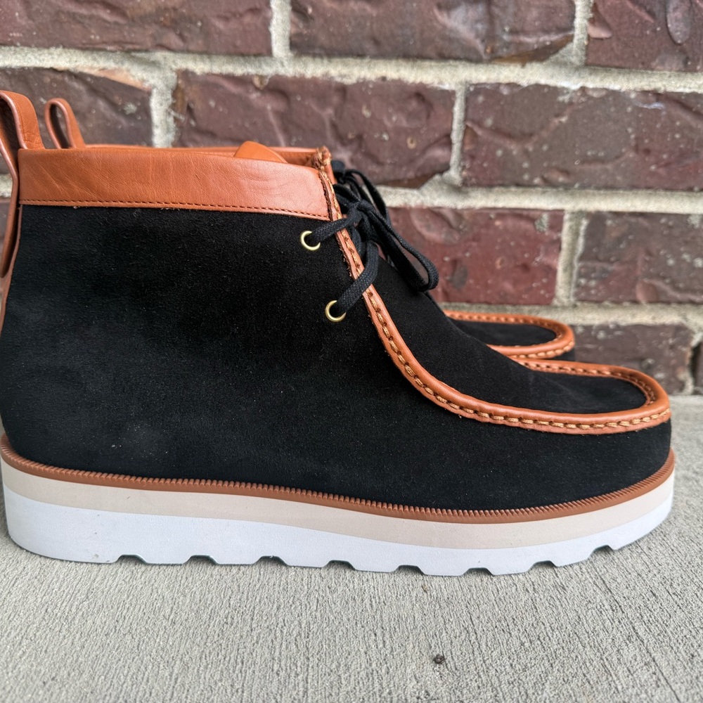 Coach Black and Tan Men's Boots - Picture 2 of 7
